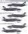 航空自衛隊 F-35A ライトニングII 第301飛行隊 創設 50周年記念塗装機 2機セット (プラモデル) 塗装1