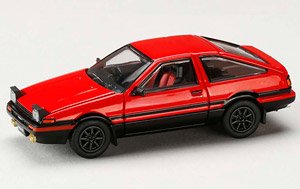 トヨタ スプリンター トレノ GT APEX (AE86) JDM Style レッド/ブラック (ミニカー)