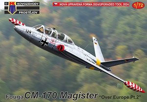 Fouga CM-170 Magister `Over Europe Pt.II` (Plastic model)