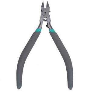 Ultra Thin Blade Nipper Single-edge Mint & Gray for Left Hand (Hobby Tool)