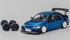 Mitsubishi Lancer Evolution IX Metallic Blue (Diecast Car)