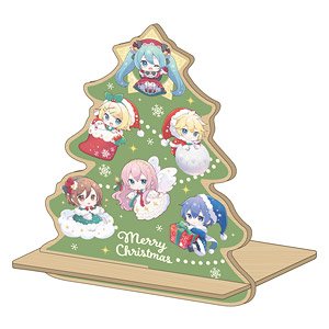 初音ミク Xmas SHOP 2023 木製クリスマスツリースタンド (キャラクターグッズ)