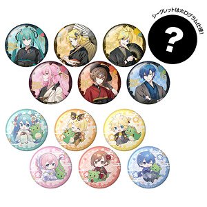 Hatsune Miku New Year SHOP 2024 Trading Can Badge (Set of 13) (Anime Toy)