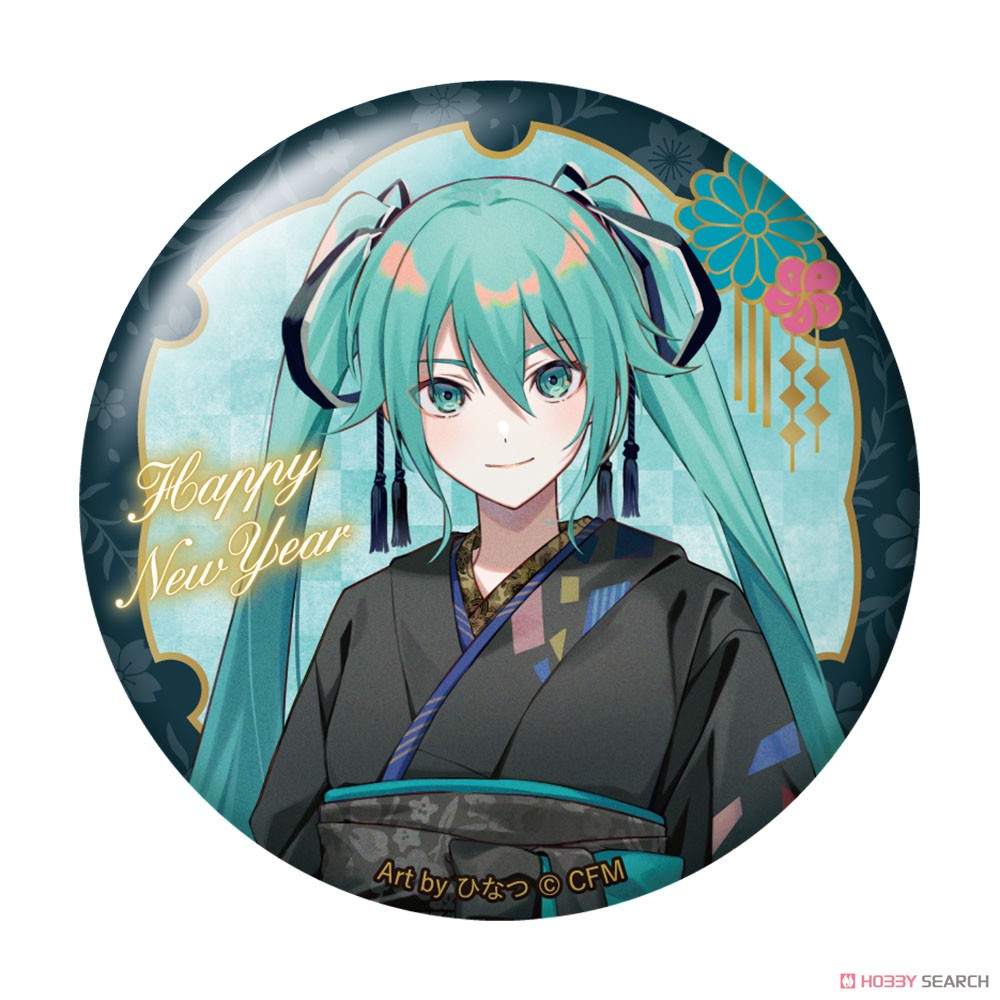 Hatsune Miku New Year SHOP 2024 Trading Can Badge (Set of 13) (Anime Toy) Item picture2