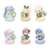 Hatsune Miku New Year Shop 2024 Trading Acrylic Stand Key Ring (Set of 6) (Anime Toy) Item picture1