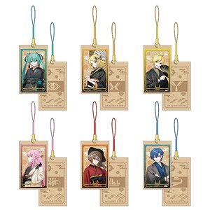 Hatsune Miku New Year Shop 2024 Trading Wooden Tag Strap (Set of 6) (Anime Toy)