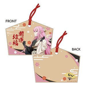 Hatsune Miku New Year Shop 2024 Ema Style Strap Megurine Luka (Anime Toy)