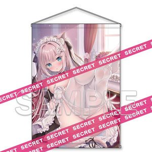 電撃萌王 しばいぬにき ねこみみメイドさんぬぎぬぎX-RATEDタペストリー (キャラクターグッズ)
