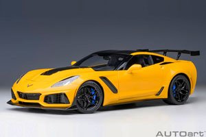 シボレー コルベット (C7) ZR1 (イエロー) (ミニカー)