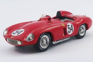 フェラーリ 750モンツァ チュニジアGP`ベルヴェデール` 1955 優勝車 #54 Luigi Piotti シャシー No.0514M (ミニカー)