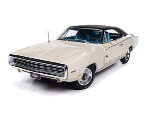 1970 Dodge Charger R/T EW1 White (Diecast Car)