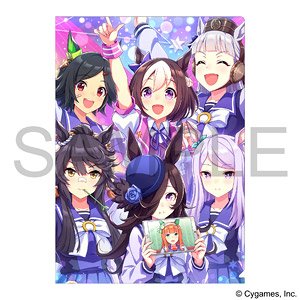 Uma Musume Pretty Derby Clear File Vol.17 [Tsumugareteyuku Omoi] Team [Sirius] (Anime Toy)