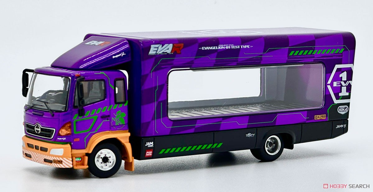 EVA RACING TRANS PORTER HINO 500 (EVA-01) (ミニカー) 商品画像1