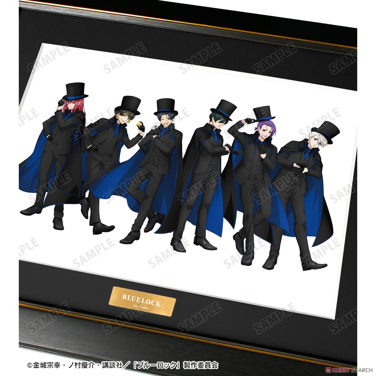 Blue Lock [Especially Illustrated] Assembly Phantom Thief Team Ver. Chara Fine Graph (Anime Toy) Item picture2
