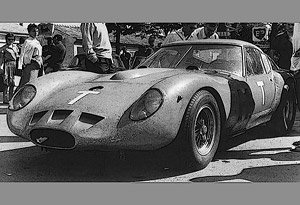 Ferrari 250 GTO Test GP Monza 1961 Willy Mairesse-Stirling Moss (Diecast Car)