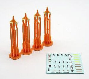 AIM-9M/L サイドワインダー (4個入り) (プラモデル)