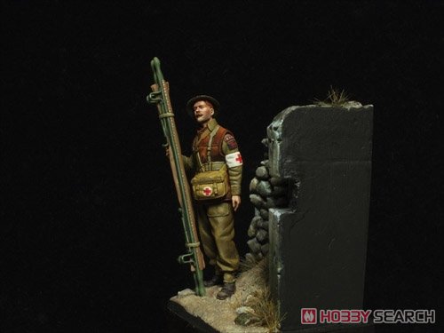 WWII イギリス 英連邦軍 衛生兵セット (展示ベース付) (プラモデル) その他の画像5