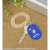 TV Animation 20bit Sensation: Another Layer Konoha Akisato Pixel Art Locker Key Style Acrylic Key Ring (Anime Toy) Other picture1
