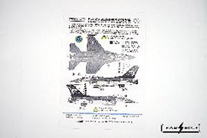 F-16CJ ワイルドウィーゼル 2022年 パシフィックデモチーム スペシャルテールスキームデカール (デカール)