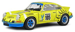 Porsche 911 RSR 1973 #105 (Yellow) (Diecast Car)