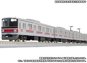 Tokyu Series 3000 (Meguro Line, Tokyu Shin Yokohama Line) Eight Car Formation Set (w/Motor) (8-Car Set) (Pre-colored Completed) (Model Train)