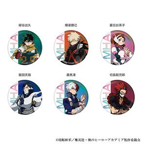 My Hero Academia TD Can Badge - Season 7 New Visual Aurora Ver, - (Set of 6) (Anime Toy)