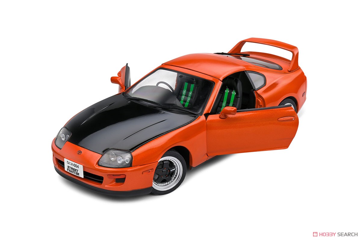 Toyota Supra Mk.4 (A80) Street Fighter 1993 (Orange) (Diecast Car) Item picture7