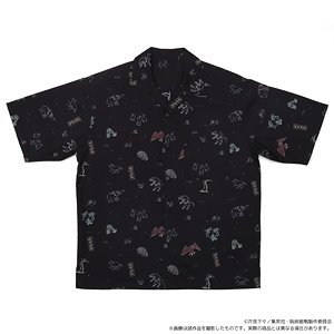 Jujutsu Kaisen Season 2 Open Color Shirt Fushiguro Shikigami [Black] (Anime Toy)