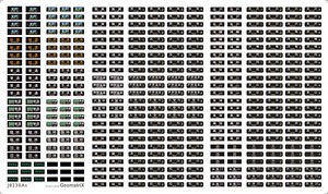 [J.N.R. and J.R. /N] Rollsign Sticker for Series 521 (4th Edition) / Series 521-1000 [for Tomytec] (Film Sticker) (Model Train)