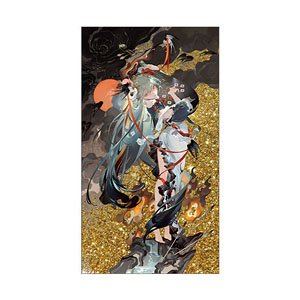 Hatsune Miku Glitter Acrylic Block: Shimian Maifu Ver. (Anime Toy)