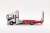Mitsubishi FUSO Truck Double Decker Car Carrier Wei Chuan White / Red (Diecast Car) Item picture2