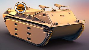 米・LVT1水陸両用兵員輸送車 (プラモデル)