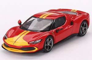 Ferrari 296 GTB Asetto Fiorano Rosso Corsa (Red) (Diecast Car)