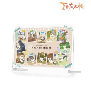 Natsume`s Book of Friends [Especially Illustrated] Assembly Nyanko-sensei`s Daily Routionaly Ver. A5 Acrylic Panel (Anime Toy)