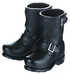 1/6 Engineer Boots ver.2 (Black) (Fashion Doll)