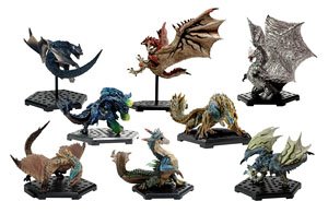 Capcom Figure Builder Monster Hunter Standard Model Plus Monster Hunter 20th Anniversary Best Selection Vol.1 (Set of 8) (Completed)