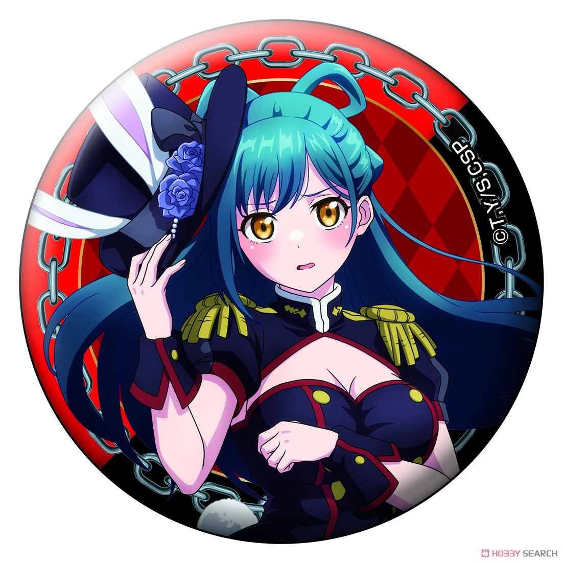 TVアニメ「魔都精兵のスレイブ」 描き下ろし缶バッジセット【バニーガールver.】 (キャラクターグッズ) 商品画像2