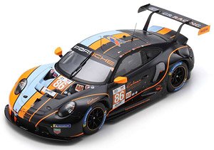 Porsche 911 RSR - 19 No.86 GR RACING 3rd LM GTE AM class Le Mans 24H 2023 M.Wainwright - B.Barker - R.Pera (Diecast Car)