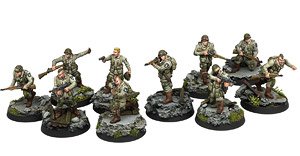 Fortunate Sons 101st Airborne Division 10 Miniatures 30MM Scale (Plastic model)