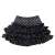 PNS Polka Dot Frill Skirt II (Black x White) (Fashion Doll) Item picture1