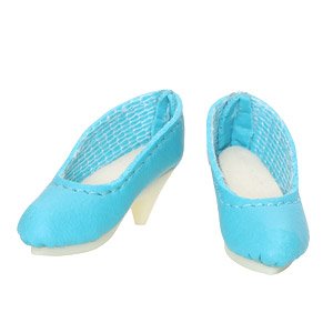 1/6 Round Toe Pumps - Fortuna - (Blue Acceso) (Fashion Doll)