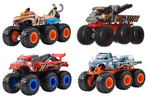 Hot Wheels Monster Trucks Transporter Assort 986B (set of 4) (Toy)