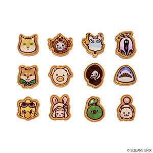 Final Fantasy XIV Graffiti Minions Acrylic Magnet Vol.2 (Set of 12) (Anime Toy)