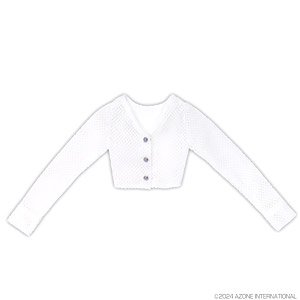 AZO2 The Luxual Net Cardigan (White) (Fashion Doll)