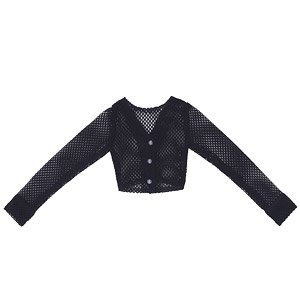 AZO2 The Luxual Net Cardigan (Navy) (Fashion Doll)