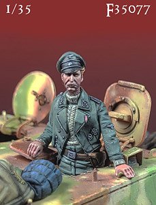 WWII ドイツ 武装親衛隊 駆逐戦車の指揮官 (プラモデル)
