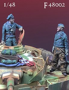 German Panzer Crew #1 (Plastic model)