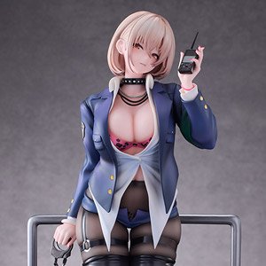 Naughty Police Woman illustration by CheLA77 Deluxe Edition (PVC Figure)