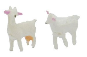Diorama Collection Craft Goat (2) (Model Train)