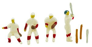 Diorama Collection Craft 031 Baseball Team A (1) (Model Train)